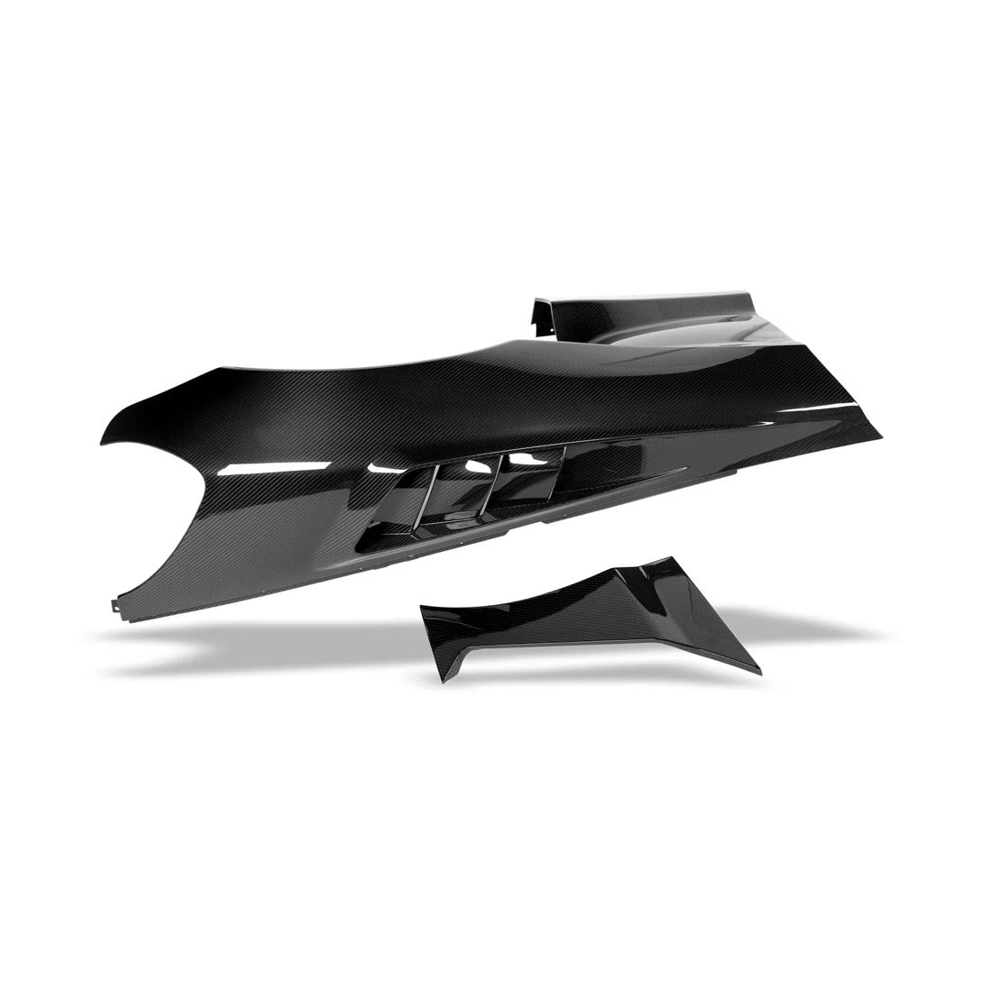 Corvette C6 RV V2 Dry-Carbon Kotflügel – aerodynamische Radhausentlüftung