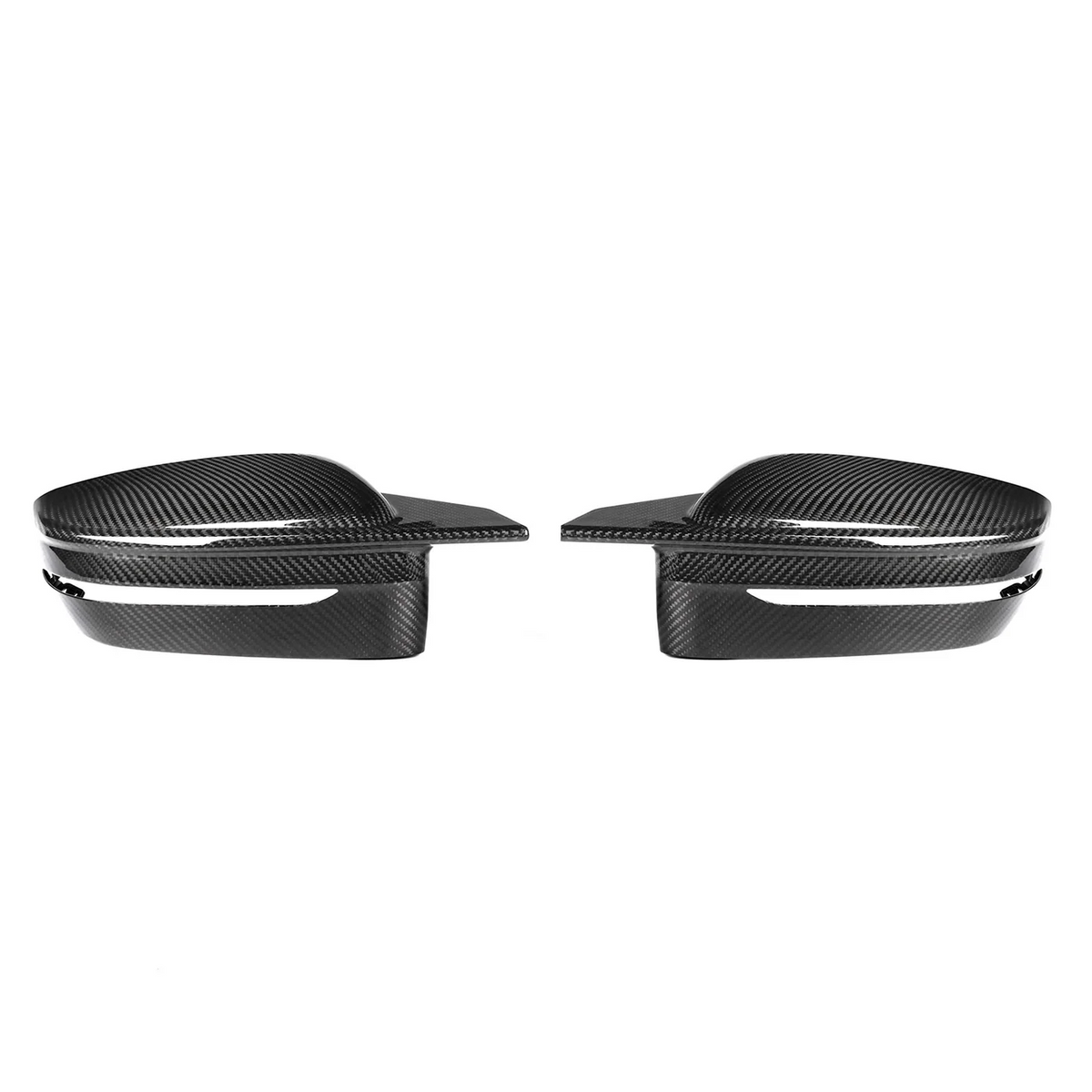 CPG + G8X Style Carbon Spiegelkappen im Set für Fahrer- und Beifahrerseite passend für BMW G30 G31 G32 G11 G12 G14 G15 G16