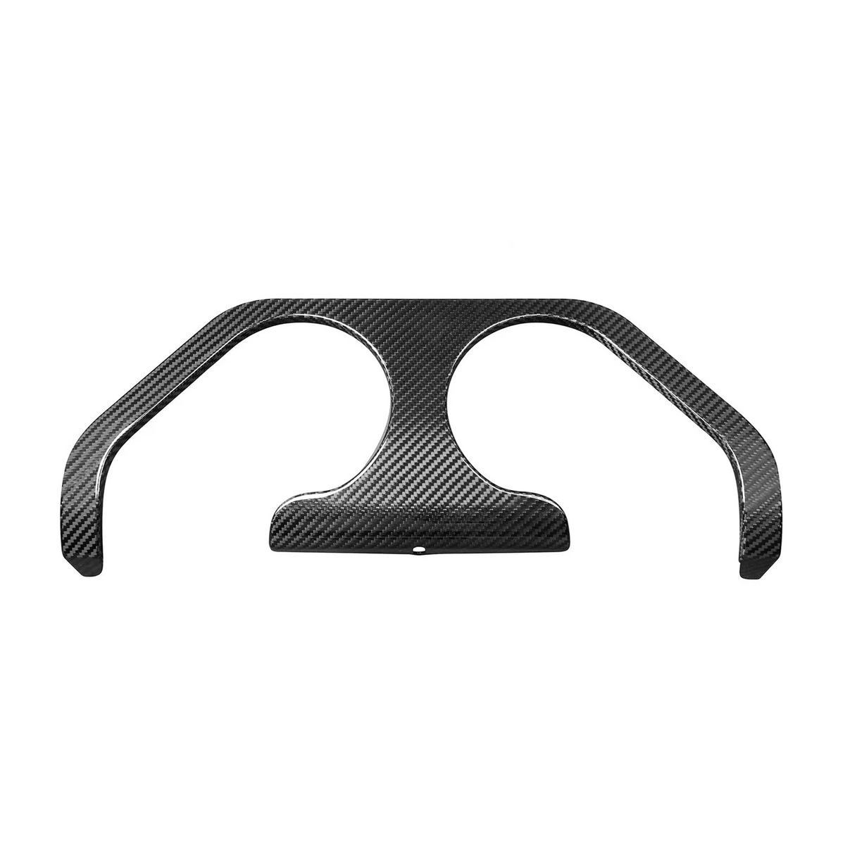 BMW M3 G80 G81 und M4 G82 G83 CPG+ MP V7 Heckdiffuser Dry-Carbon – Rückansicht mit Befestigungsbereich