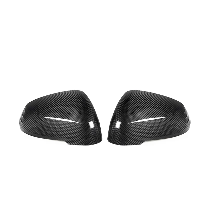 CPG + Performance Spiegelkappen aus Dry-Carbon passend für BMW X1 U11, X2 U10, 1er F70 und 2er F74 – Set links und rechts