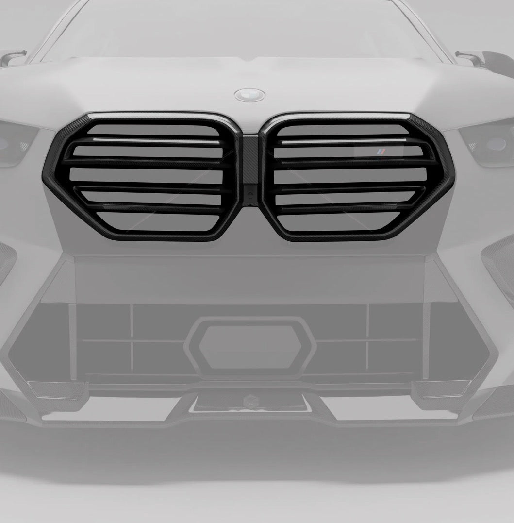 CPG RV Kühlergrill aus Dry Carbon passend für BMW X5 M F95 LCI