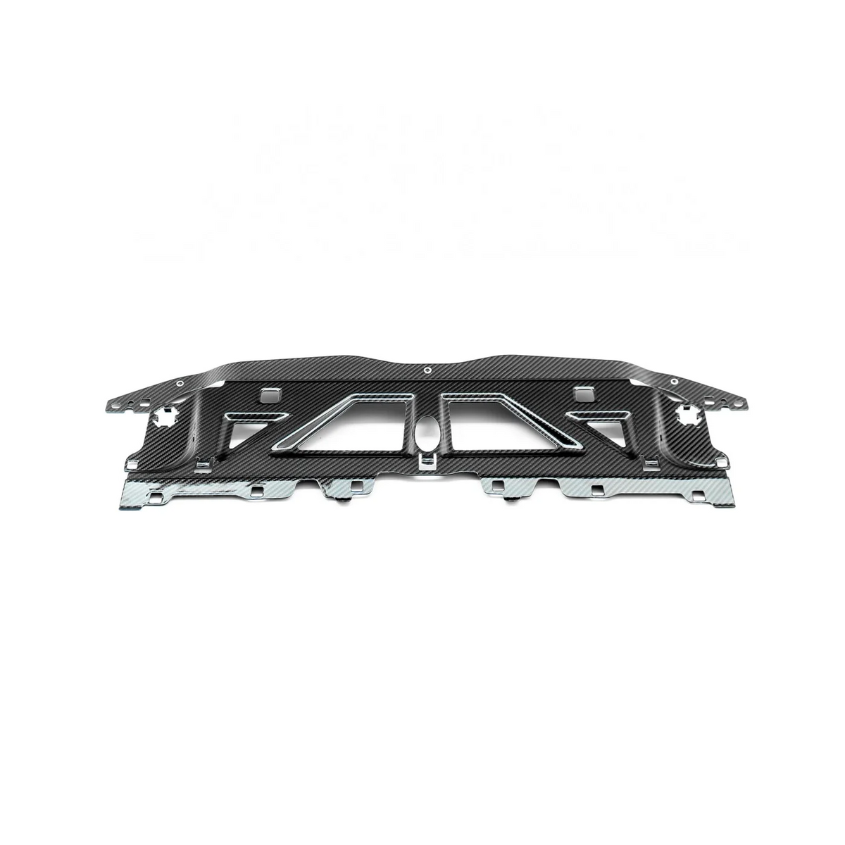 CPG+ V1 Slam-Panel Dry-Carbon für BMW M Modelle – gerade Produktansicht der Kühlerverkleidung