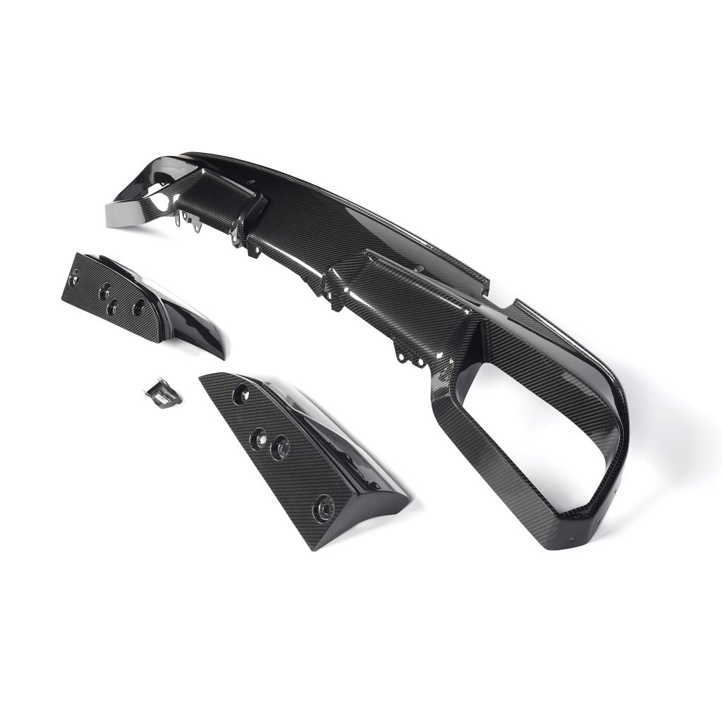 Dry-Carbon Heckdiffusor V1 MP passend für BMW X6 M F96 LCI