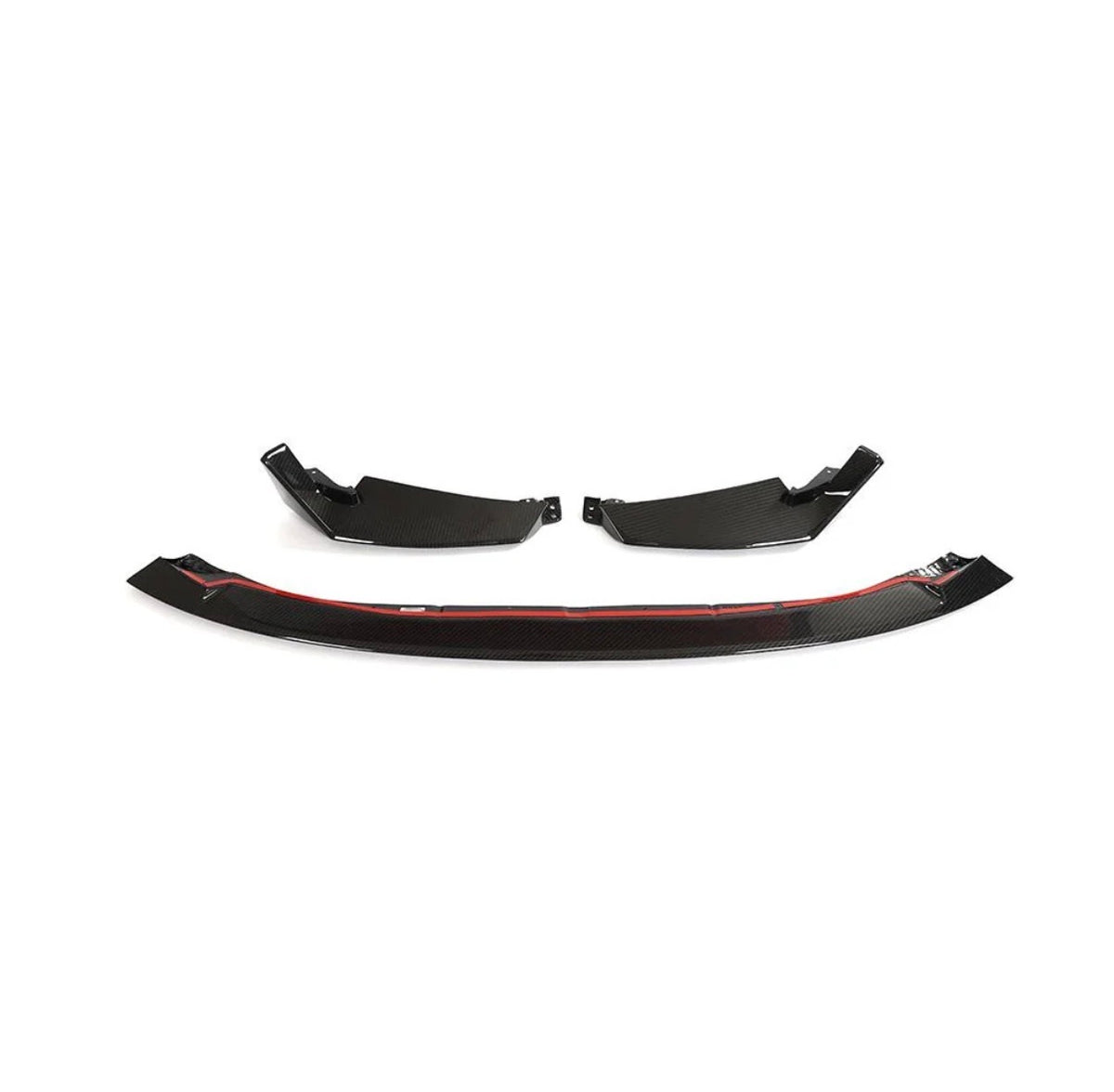 CPG+ V3 CS Frontlippe aus Dry-Carbon mit seitlichen Carbon-Elementen passend für BMW M3 G80 G81 und M4 G82 G83