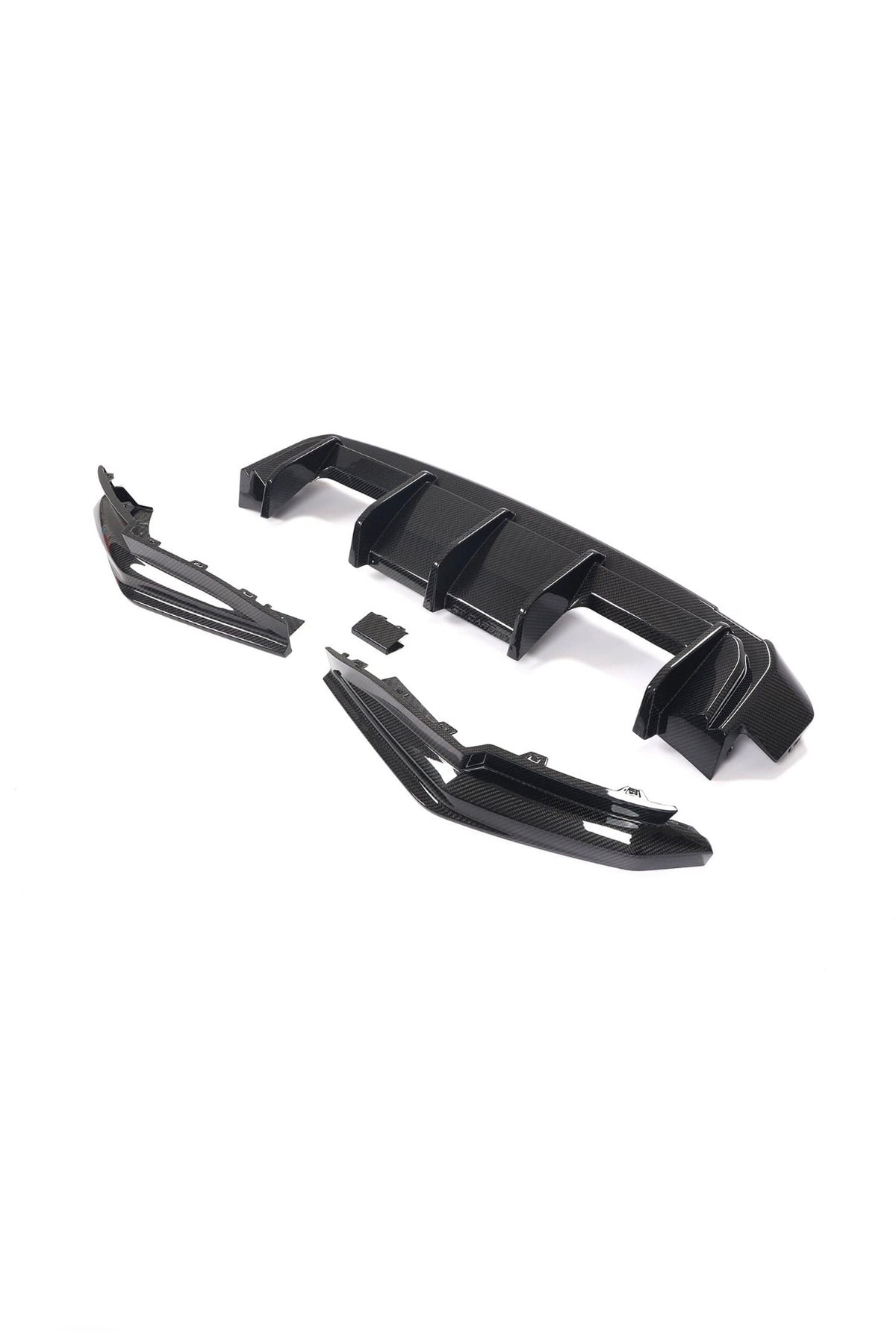 CPG+ V3 Heckdiffuser mit Sideblades aus echtem Dry-Carbon passend für BMW M3 G80 G81 und M4 G82 G83 – hauseigenes Design von CPG x Car THINGS LTD