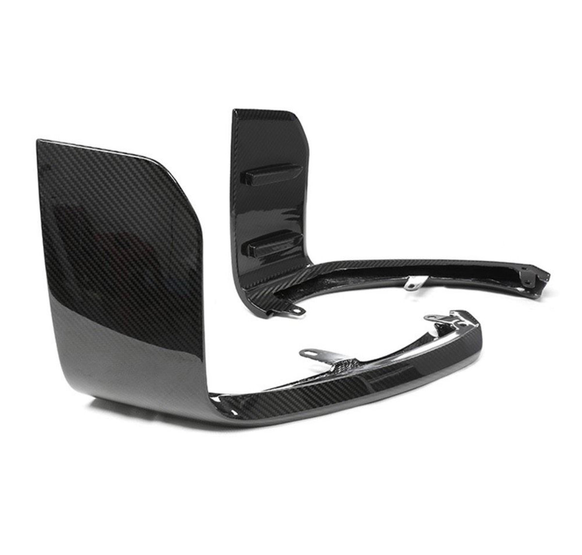 MP V10 Dry-Carbon Seitenelement der Frontlippe für BMW M2 G87