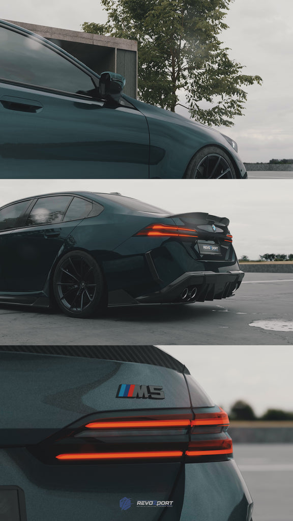 BMW M5 G90 mit CPG+ RV V1 Dry-Carbon Motorhaube – Fahrzeugansicht