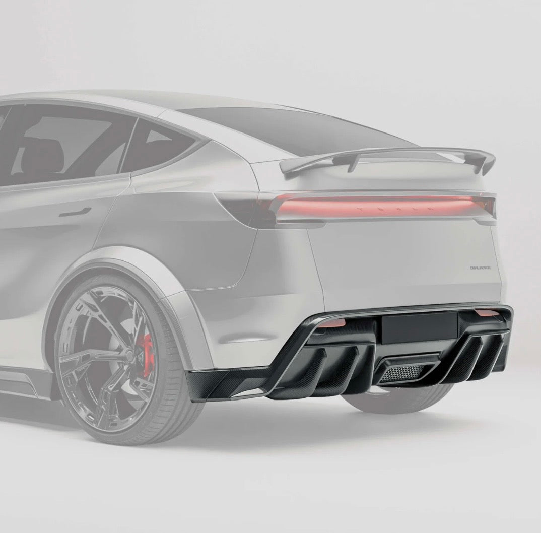     Carbon Heckdiffusor passend für Tesla Model Y Juniper ab 2025